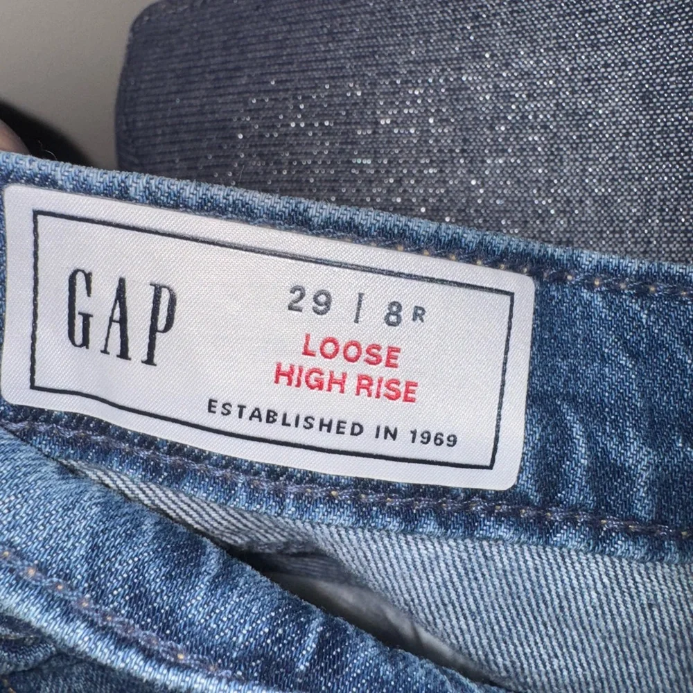 Gap NWT Loose 90’s High Rise Loose Women’s Jeans Size 29 8R - Picture 6 of 12